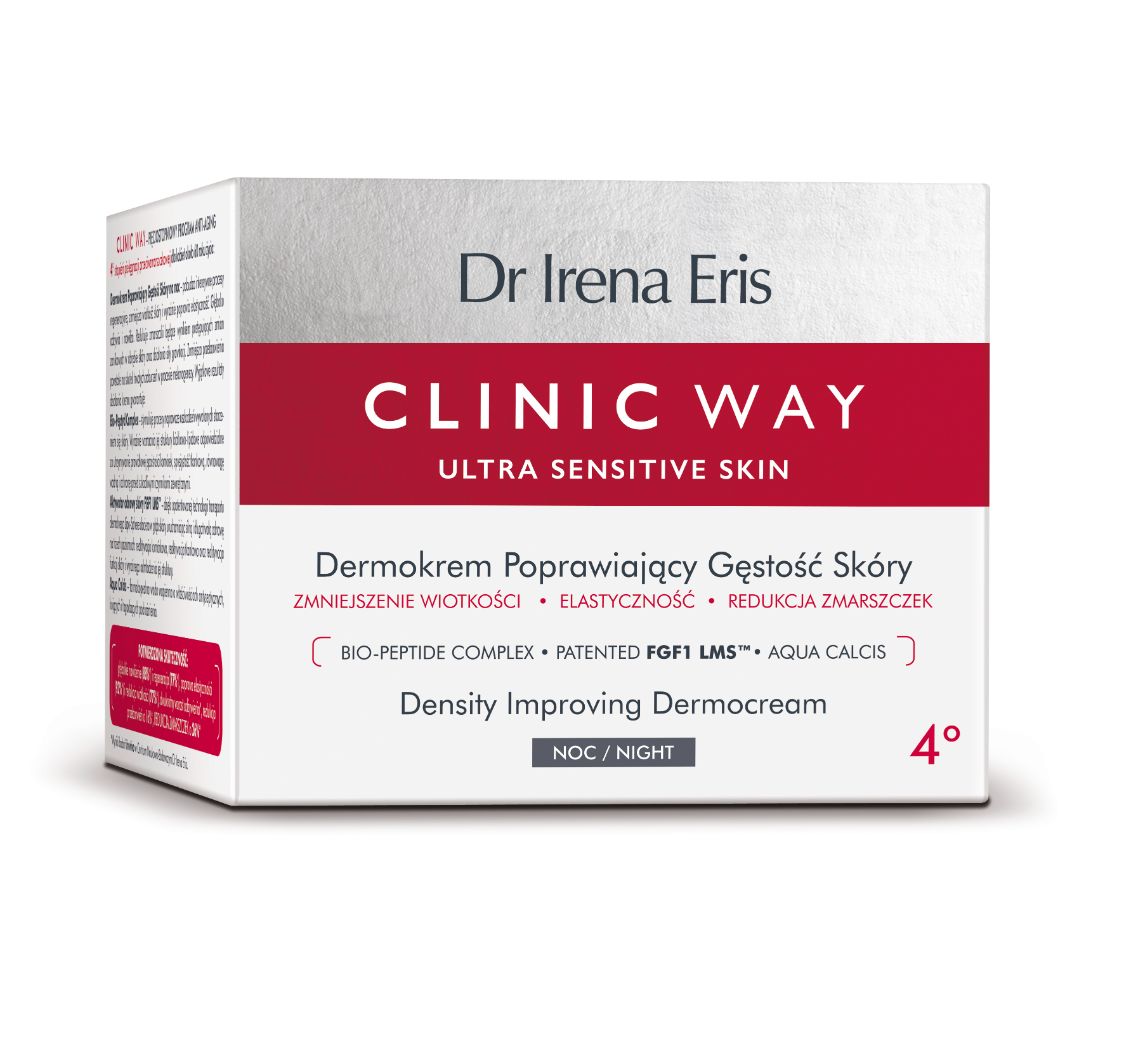 Dr Irena Eris Clinic Way Dermokrem Poprawiający Gęstość Skóry 4° Na Noc 50 ml