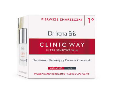 Dr Irena Eris Clinic Way Dermokrem Redukujący Pierwsze Zmarszczki 1° Na Noc 50 ml