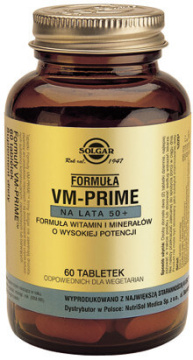 SOLGAR Formuła VM-PRIME na lata 50+, 60 tabletek