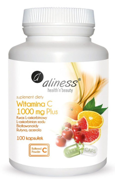 Aliness Witamina C 1000 mg PLUS  proszek 250 g