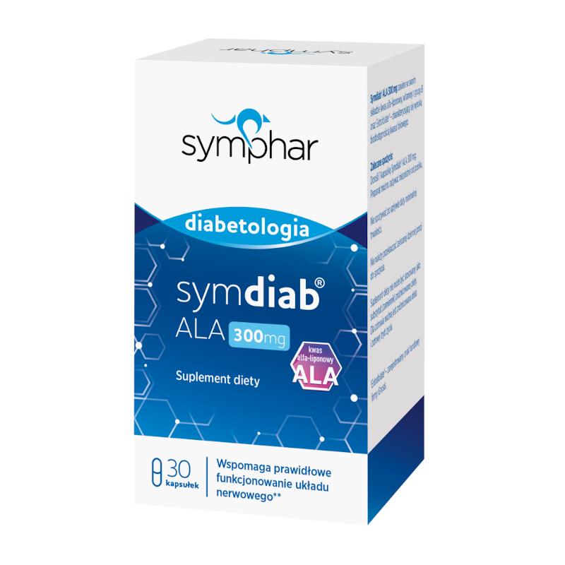 Symdiab ALA 600 mg, 30 kapsułek