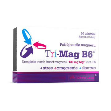 OLIMP Tri-Mag B6 30 tabletek