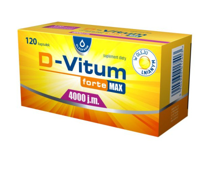 D-Vitum Forte Max 4000 j.m.  120 kapsułek