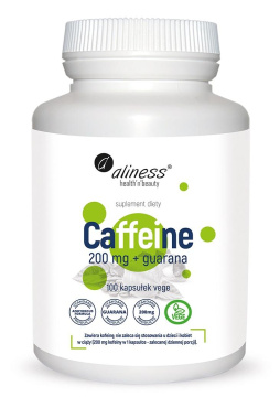 Aliness Caffeine 200 mg + guaranaps  100 kapsułek