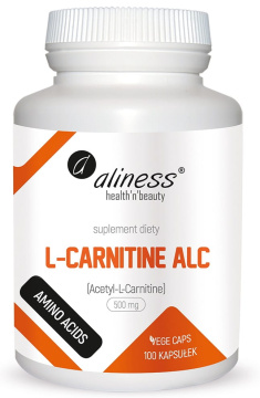 Aliness Acetyl-L-Carnitine ALC  100 kapsułek
