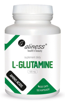 Aliness L-Glutamine 500 mg 100 kapsułek