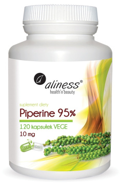 Aliness Piperine 95% 10 mg  120 kapsułek