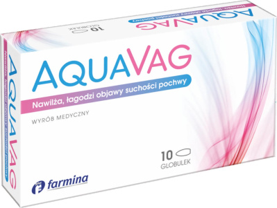 AquaVag  10 globulek dopochwowych