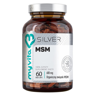 MyVita Silver MSM, 60 kapsułek