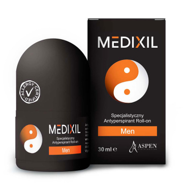 MEDIXIL MEN Specjalistyczny Antyperspirant roll-on 30ml