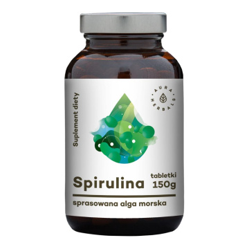 Aura Herbals Spirulina 600 tabletek