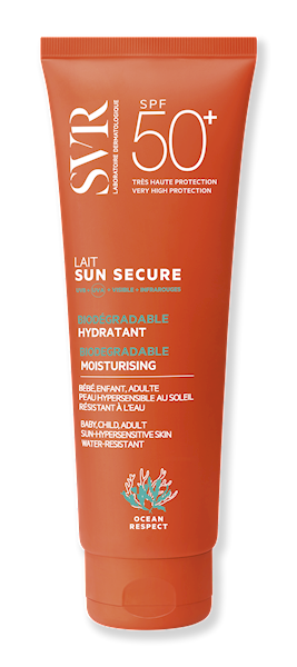 SVR Sun Secure - biodegradowalne nawilżające mleczko ochronne SPF50+ 250 ml