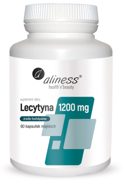 Aliness Lecytyna Medica 1200 mg, 60 kapsułek