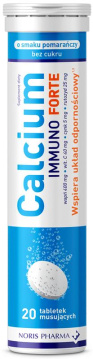 Calcium Immuno Forte  20 tabletek musujących