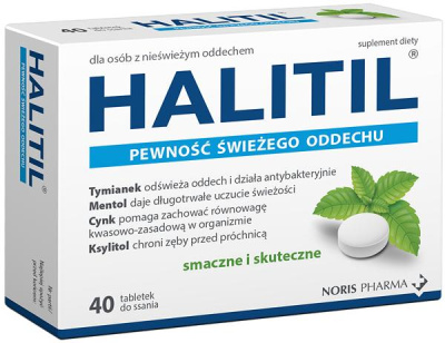 Halitil  40 tabletek do ssania