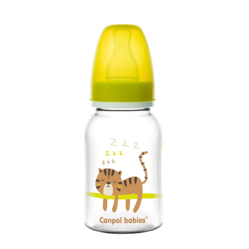 Canpol babies butelka dekorowana wąska Africa 120 ml (59/100)