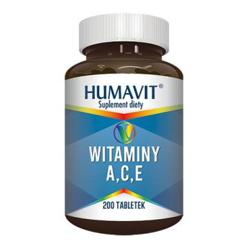Humavit  witaminy A, C, E,  200 tabletek
