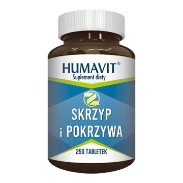 HUMAVIT Z Skrzyp, Pokrzywa, 250 tabletek