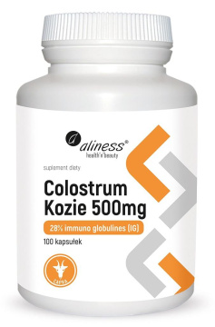 Aliness Colostrum Kozie 500 mg  100 kapsułek