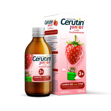 Cerutin Junior (smak truskawkowy) 120 ml