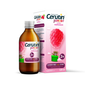 Cerutin Junior (smak malinowy) 120 ml