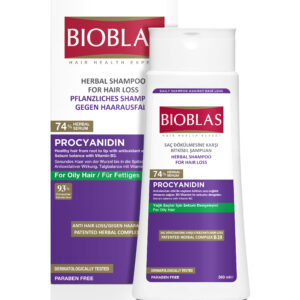 Bioblas ziołowy szampon przeciw wypadaniu do włosów przetłuszczających się 360 ml