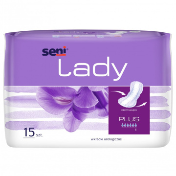 Seni Lady Plus wkładki urologiczne  15 sztuk