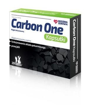 Rodzina Zdrowia Carbon One, 20 kapsułek