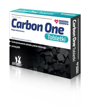 Rodzina Zdrowia Carbon One, 20 tabletek