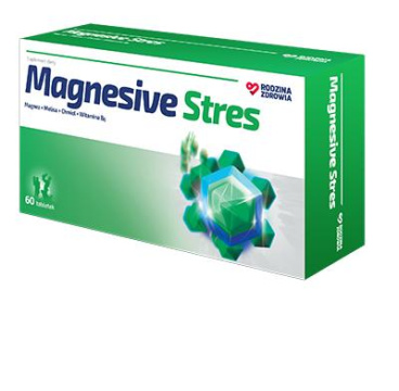 Rodzina Zdrowia Magnesive Stres, 60 tabletek