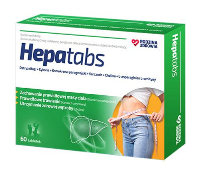Rodzina Zdrowia Hepatabs, 60 tabletek
