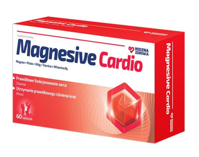 Rodzina Zdrowia Magnesive Cardio, 60 tabletek