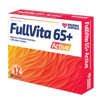 Rodzina Zdrowia Fullvita 65+ Active, 100 tabletek
