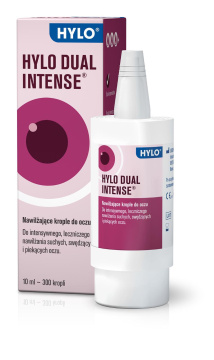 HYLO-DUAL INTENSE Nawilżające krople do oczu 10 ml