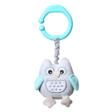 Babyono zabawka dla dzieci z wibracją OWL SOFIA (442)