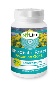 Rhodiola Rosea Różeniec Górski 100 tabletek