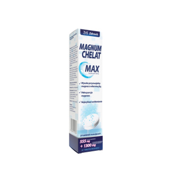 ZDROVIT Magnum Chelat Max, 20 tabletek