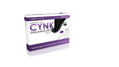 Cynk organiczny, 30 tabletek