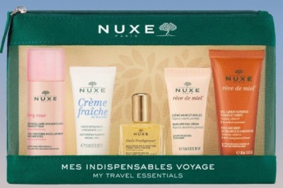 NUXE Travel zestaw podróżny z kosmetyczką 2022