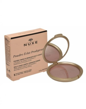 Nuxe prodigieux poudre eclat - brązujący puder w kompakcie o wielu zastosowaniach 25 g