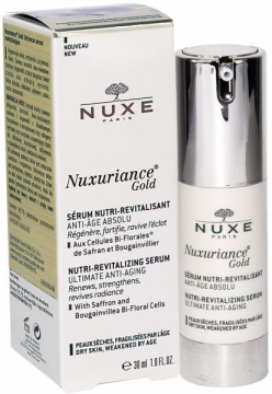 Nuxe Nuxuriance Gold odżywcze serum rewitalizujące 30 ml