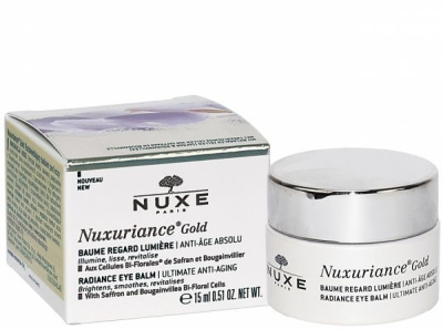 Nuxe Nuxuriance Gold rozświetlający balsam pod oczy 15 ml