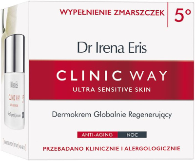 Dr Irena Eris Clinic Way Dermokrem Globalnie Regenerujący 5° Na Noc 50 ml