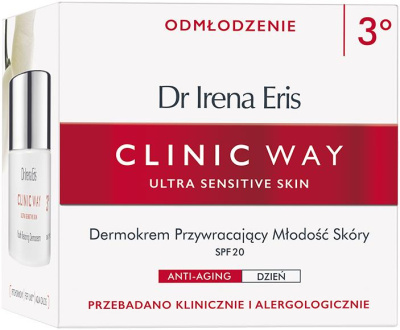 Dr Irena Eris Clinic Way Dermokrem Przywracający Młodość Skóry 3° Na Dzień  SPF 15 50 ml