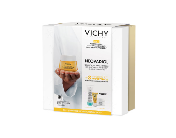 Vichy Neovadiol Post-Menopause, zestaw krem na dzień 50 ml + miniprodukty