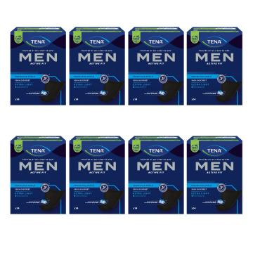 Wkładki anatomiczne TENA Men Extra Light 8 x 14 sztuk (8-pack)
