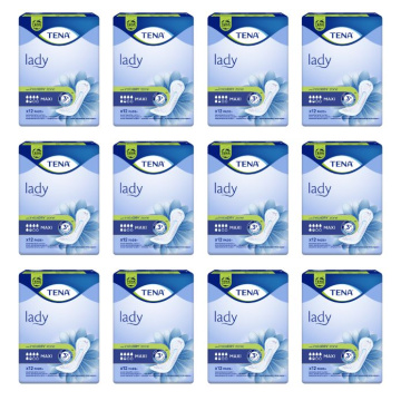 TENA Lady Maxi, wkładki urologiczne 12 x 12 sztuk (12-pack)