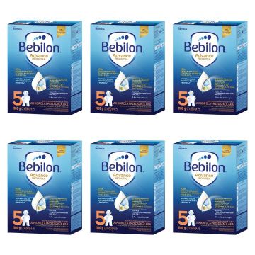 Bebilon 5 z Pronutra Advance, sześciopak - 6 x 1000 g