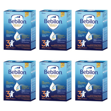 Bebilon 3 z Pronutra Advance, sześciopak - 6 x 1100 g