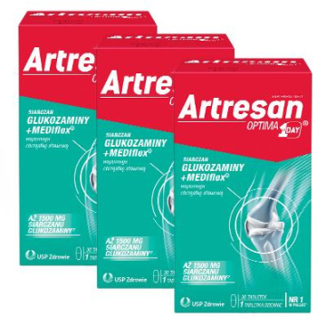 Artresan Optima 1 a day, trójpak - 3 x 30 tabletek